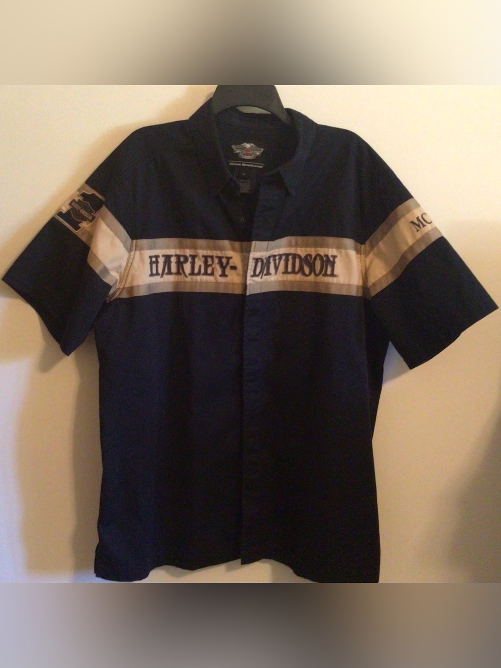 Harley-Davidson Genuine Motor Clothes Men’s Short Sleeve Shirt Sz XL